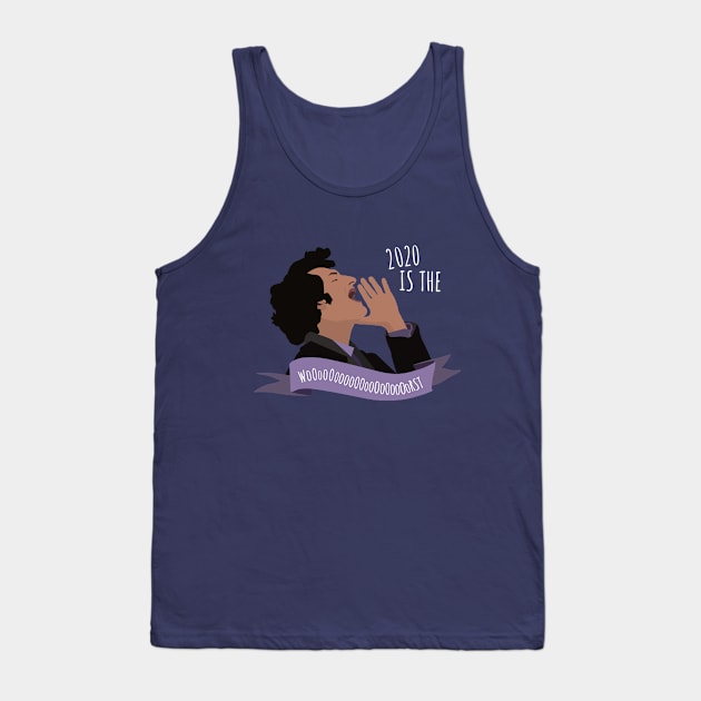 2020 Is The Worst Tank Top by Cat Bone Design